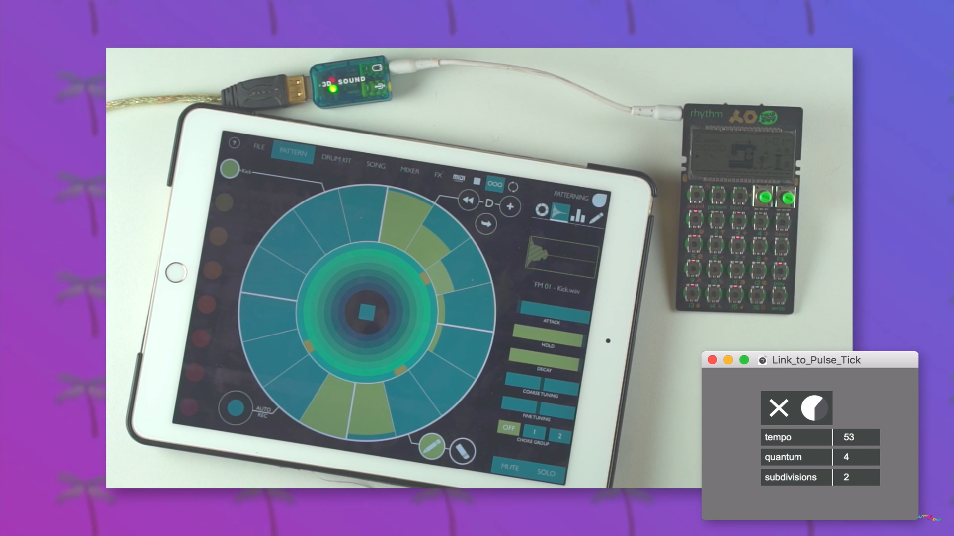 Teenage Engineering PO & Ableton Link Teenage Engineering PO & Ableton Link