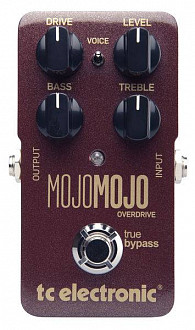 TC ELECTRONIC MOJOMOJO OVERDRIVE- гитарная педаль эффекта овердрайв