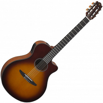 Yamaha NTX500BS  электроакустическая гитара, струны нейлон, цвет BROWN SUNBURST