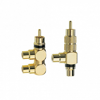 Premium RCA F-Adapter 2-Set, 0080421