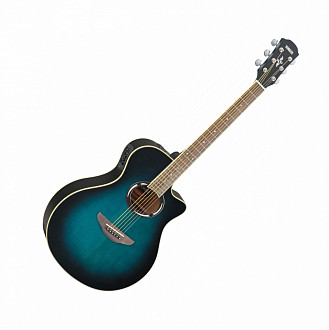 Yamaha APX600OBB  электроакустическая гитара, цвет Oriental Blue Burst