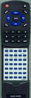 00MZK36CW0020 REMOTE CONTROL - RC101 SUBSTITUTE